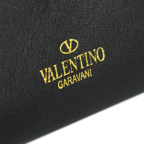 2014 Valentino Garavani flap shoulder bag 22cm V0081 black